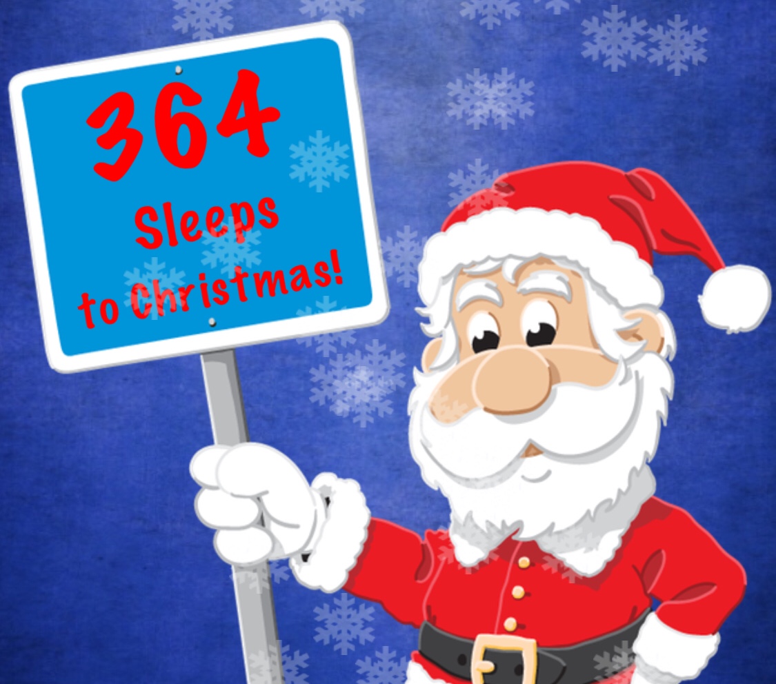 Only 364 days to go! – It's Christmas 365