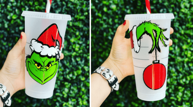 You’ve got to check out this awesome ‘Grinch’ cup