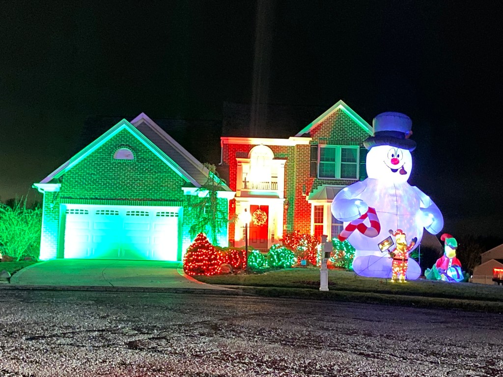 Beaver County’s gigantic Frosty and Rudolph neighborhood&nbsp;display