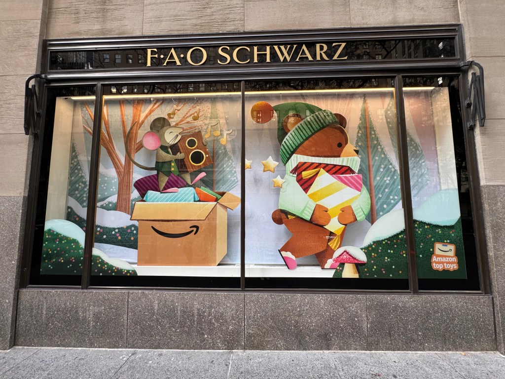 FAO Schwarz launches first Amazon storefront ahead of holiday season