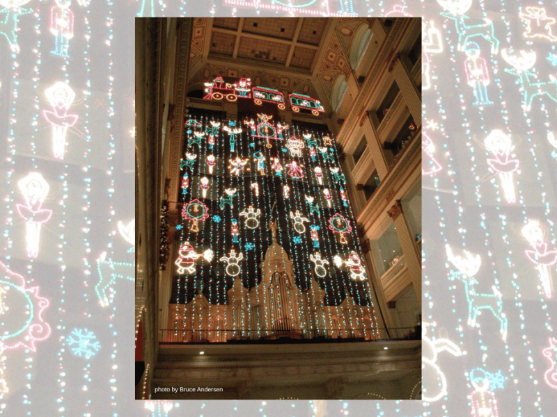 Where are the Wanamaker Light Show and Dickens Village in&nbsp;Philadelphia?