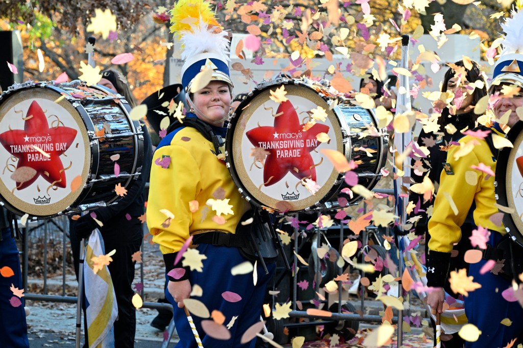 Floats, marching bands and familiar characters fill Macy’s 100th Thanksgiving Day Parade lineup